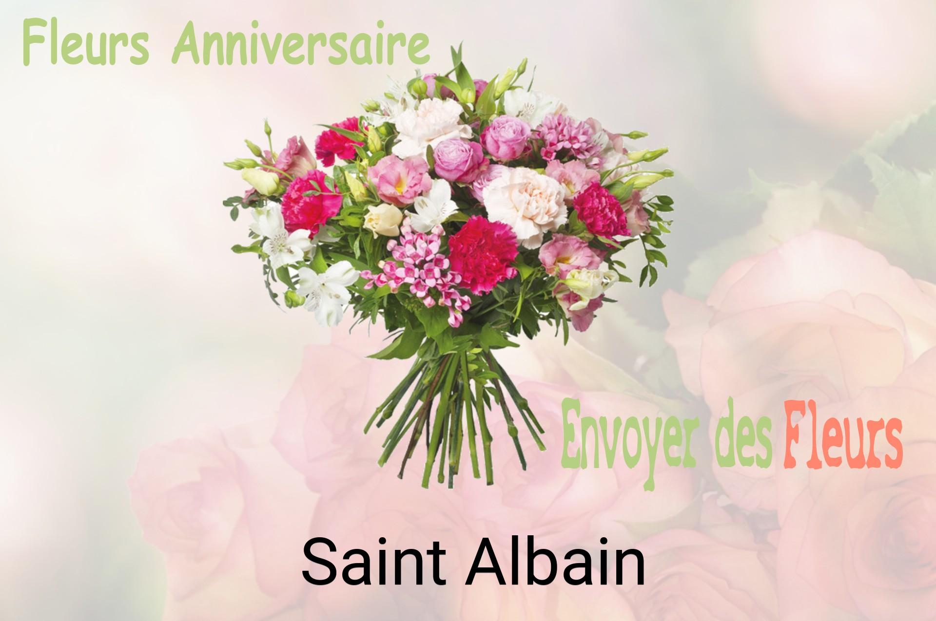 Bouquet de fleurs d’anniversaire livré à Saint-Albain