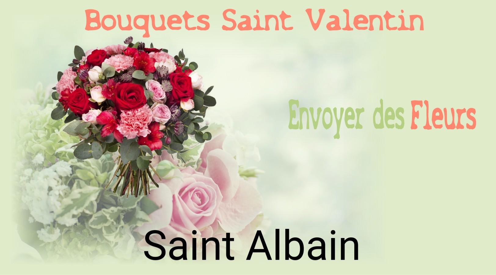 Roses de Saint-Valentin livrées à Saint-Albain